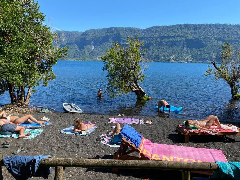 Gran Casa Orilla Playa,12 Personas,5 Dormitorios Coñaripe Εξωτερικό φωτογραφία